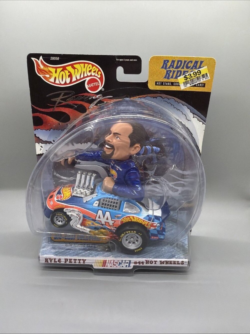 1999 Hot Wheels Radical Rides Kyle Petty Nascar #44 Hotwheels